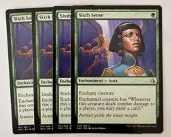 4x Sixth Sense (LP-NM) | Amonkhet | MTG Magic Cards Playset AKH - Image 1