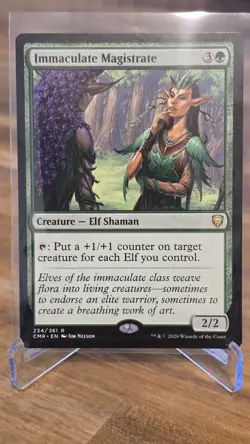MTG Immaculate Magistrate Commander Legends Rare NM - Image 1