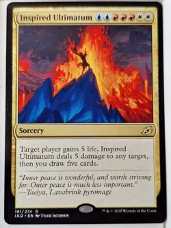 Inspired Ultimatum - Ikoria: Lair of Behemoths - Magic the Gathering MTG Nice! - Image 1