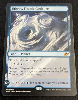 MTG - Uthros, Titanic Godcore - Edge of Eternities - Pack Fresh!! - Image 1