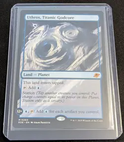 MTG - Uthros, Titanic Godcore - Edge of Eternities - Pack Fresh!! - Image 2