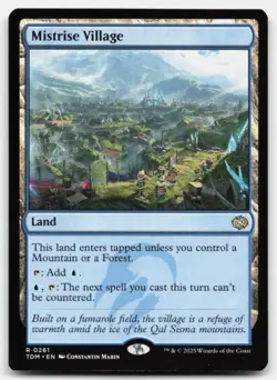 MTG Mistrise Village R Tarkir: Dragonstorm 261 LP - Image 1