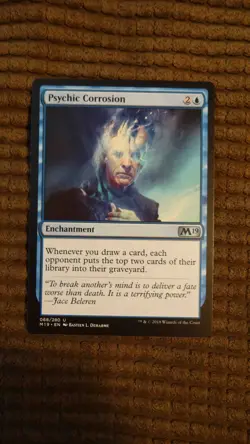 Magic: the Gathering / MtG Psychic Corrosion x1 M19 - Image 1