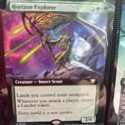 Mtg Edge of eternities Borderless horizon explorer commander - Image 1