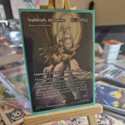 MTG Final Fantasy Through The Ages Foil Mythic #0049 Sephiroth The Savior - Image 1