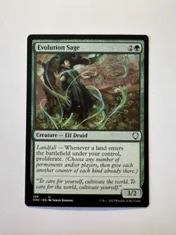 Evolution Sage - MTG Phyrexia: All Will Be One: Commander - NM - Image 1