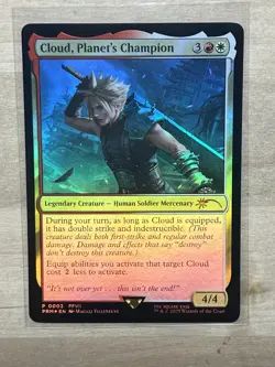 Magic The Gathering Final Fantasy VII Commander Deck CLOUD Limit Break MTG FF - Image 5