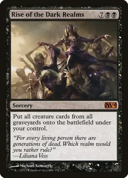 MTG RISE OF THE DARK REALMS EXC - RISE OF THE DARK REALMS - M14 - MAGIC - Image 1