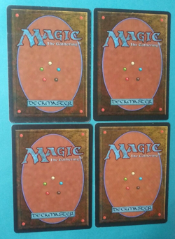 Magic the Gathering MTG Ice Age LAVA TUBES X 4 ( 3 LP/EX & 1 MP) R 1995 Vintage - Image 4