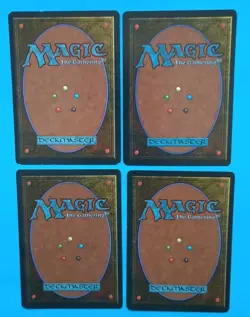 Magic the Gathering MTG Ice Age ABYSSAL SPECTER X 4 LP/EX C 1995! - Image 3