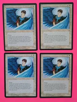 Magic the Gathering MTG Ice Age SERAPH X 4 LP/EX RARE 1995! - Image 1