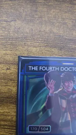 MTG The Fourth Doctor (Serial Numbered) Foil Universes Beyond: Doctor Who (WHO) - Image 3