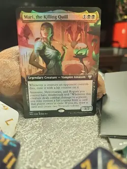MTG Mari, the Killing Quill - Extended foil art - NCC #097 - Image 1