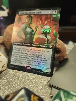 MTG Mari, the Killing Quill - Extended foil art - NCC #097 - Image 2