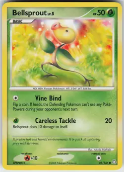Pokemon TCG Bellsprout 85/146 Legends Awakened Common card Normal - Image 1