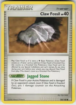 Pokemon TCG Claw Fossil 138/146 Legends Awakened Common card Normal - Image 1