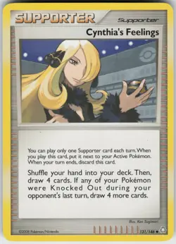 Pokemon TCG Cynthia's Feelings 131/146 Legends Awakened Uncommon card Normal - Image 1