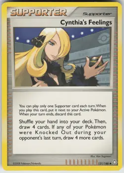 Pokemon TCG Cynthia's Feelings 131/146 Legends Awakened Uncommon card Normal - Image 1