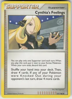 Pokemon TCG Cynthia's Feelings 131/146 Legends Awakened Uncommon card Normal - Image 1