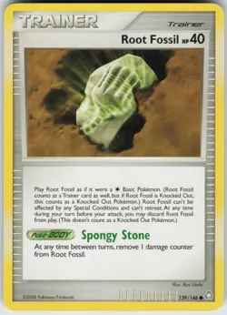 Pokemon TCG Root Fossil 139/146 Legends Awakened Common card Normal - Image 1