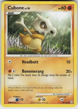 Pokemon TCG Cubone 90/146 Legends Awakened Common card Normal - Image 1