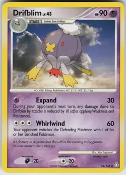 Pokemon TCG Drifblim 53/146 Legends Awakened Uncommon card Normal - Image 1