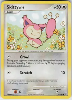Pokemon TCG Skitty 119/146 Legends Awakened Common card Normal - Image 1