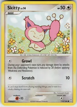 Pokemon TCG Skitty 119/146 Legends Awakened Common card Normal - Image 1