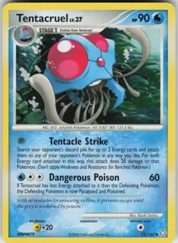 Pokemon TCG Tentacruel 75/146 Legends Awakened Uncommon card Normal - Image 1