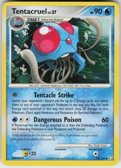 Pokemon TCG Tentacruel 75/146 Legends Awakened Uncommon card Normal - Image 1