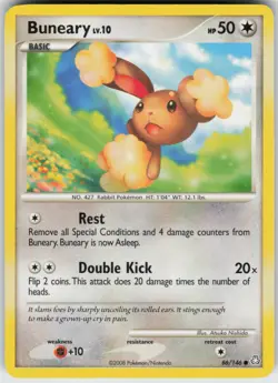Pokemon TCG Buneary 86/146 Legends Awakened Common card Normal - Image 1
