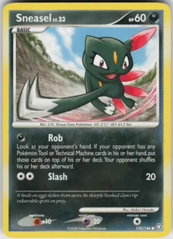 Pokemon TCG Sneasel 120/146 Legends Awakened Common card Normal - Image 1