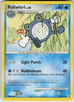 Pokemon TCG Poliwhirl 115/146 Legends Awakened Common card Normal - Image 1