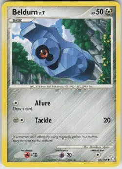 Pokemon TCG Beldum (84) 84/146 Legends Awakened Common card Normal - Image 1