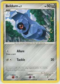 Pokemon TCG Beldum (84) 84/146 Legends Awakened Common card Normal - Image 1