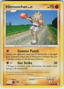 Pokemon TCG Hitmonchan 99/146 Legends Awakened Common card Normal - Image 1