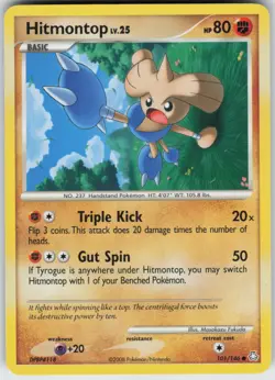 Pokemon TCG Hitmontop 101/146 Legends Awakened Common card Normal - Image 1