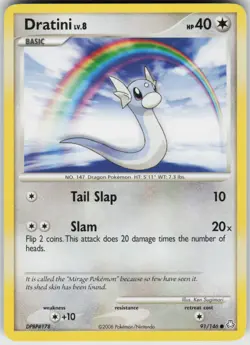 Pokemon TCG Dratini 91/146 Legends Awakened Common card Normal - Image 1