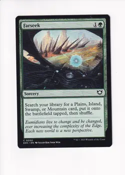 MAGIC THE GATHERING MTG COMMANDER: EDGE OF ETERNITIES FARSEEK - Image 1