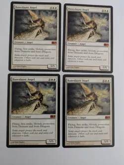4 Baneslayer Angel M10 M11 MTG NM Free shipping with tracking - Image 1