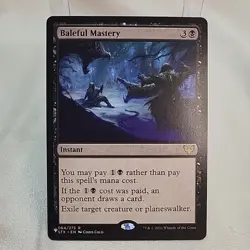 Baleful Mastery MTG The List Non Foil NM Near Mint Fast Shipping From Canada - Image 1