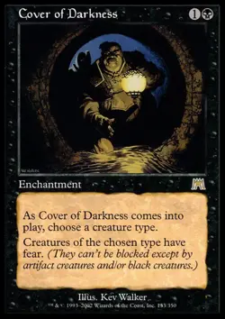 Cover of Darkness ~ Onslaught [ Excellent ] [ Magic MTG ] - Image 1