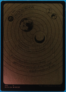 Blood Moon (Secret Lair ETCHED Promo) FOIL NM MTG MAGIC CARD (499856) ABUGames - Image 1