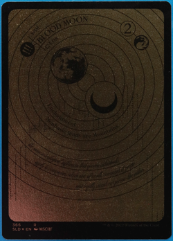 Blood Moon (Secret Lair ETCHED Promo) FOIL NM MTG MAGIC CARD (499855) ABUGames - Image 1