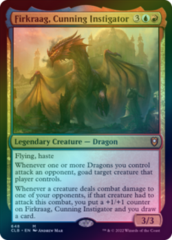 FOIL Firkraag, Cunning Instigator ~ Commander Legends 2 [ NM ] [ Magic MTG ] - Image 1