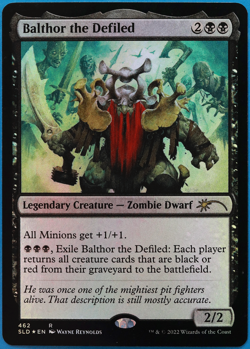Balthor the Defiled (Secret Lair Promo) FOIL NM MTG CARD (499850) ABUGames - Image 1