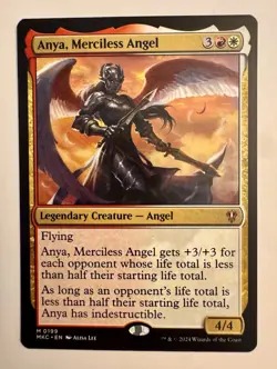 Anya, Merciless Angel [Murders at Karlov Manor Commander] Magic MTG - Image 1