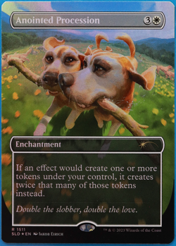 Anointed Procession (Secret Lair Promo) FOIL NM MTG CARD (499842) ABUGames - Image 1