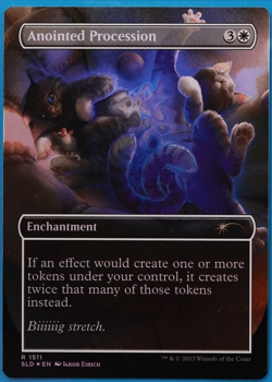 Anointed Procession (Secret Lair Promo) FOIL NM MTG CARD (499842) ABUGames - Image 2