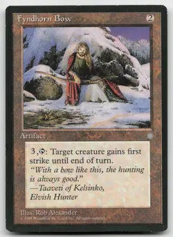 MTG Fyndhorn Bow U Ice Age LP - Image 1